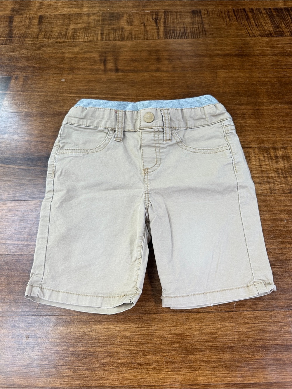 Egg New York Kids Beige Pull-On Shorts